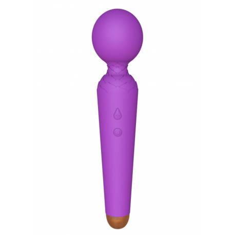 Stymulator-Rechargeable Power Wand Usb 10 Functions - Purple