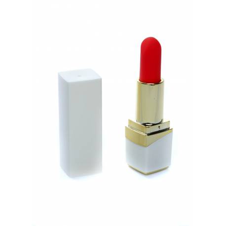 Stymulator-Lipstick Vibrator - White