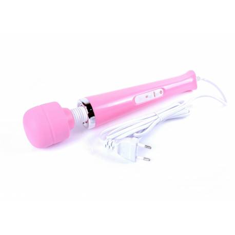 Stymulator-Magic Massager Wand Cable 110-240V Pink 10 Function