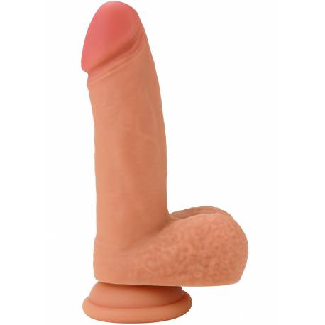 Realistic Dildo Liquid Silicone 18 Cm