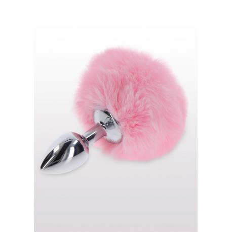 Bunnytail Buttplug Pink