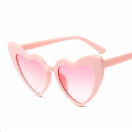 Okulary Przeciwsłoneczne Heart Pink Ok272Wz2