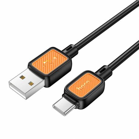 Kabel Usb A Do Usb C Hoco 3A 1 M X108 Czarny
