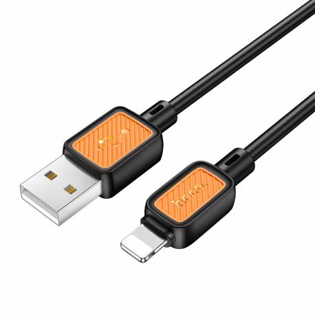 Kabel Usb A Do Lightning Hoco 2,4A 1 M X108 Czarny
