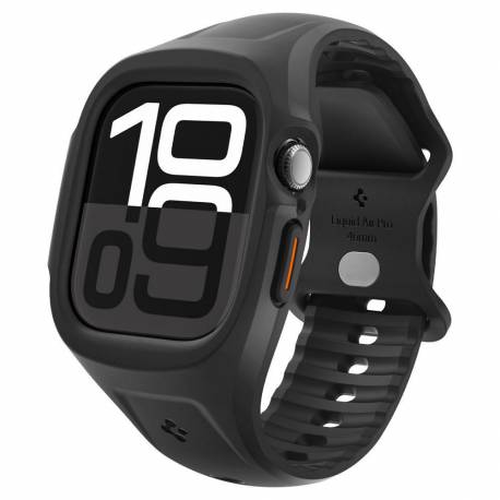 Spigen Futerał Liquid Air Pro Do Apple Watch 10 (46 Mm) Matte Black