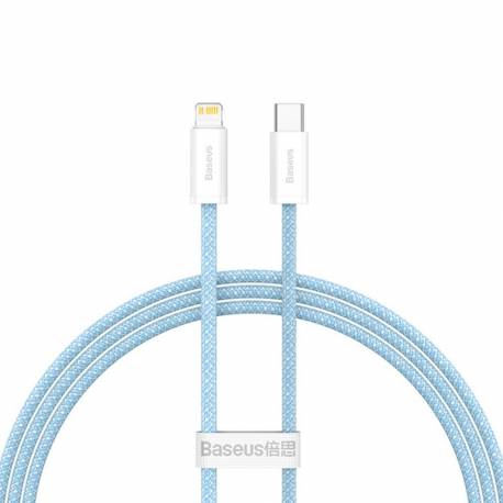 Baseus Kabel Typ C Do Apple Lightning 8-Pin Pd20W Power Delivery Dynamic Series Cald000003 1M Niebieski