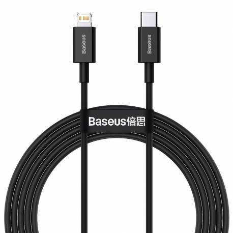 Baseus Kabel Typ C Do Apple Lightning 8-Pin Pd20W Superior Series Fast Charging Catlys-C01 2 Metr Czarny