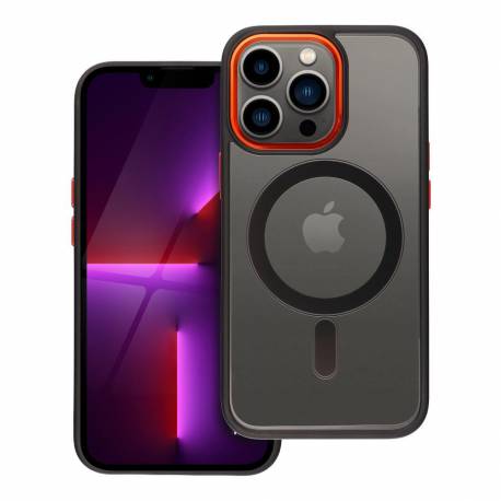 Futerał Color Edge Mag Cover Kompatybilny Z Magsafe Do Iphone 13 Pro Czarno Złoty