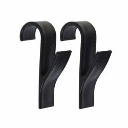 Wieszak, Uchwyt, Haczyk Na Grzejnik, Prysznic, Czarny Komplet 2 Szt U16Czzestaw2