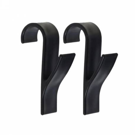 Wieszak, Uchwyt, Haczyk Na Grzejnik, Prysznic, Czarny Komplet 2 Szt U16Czzestaw2