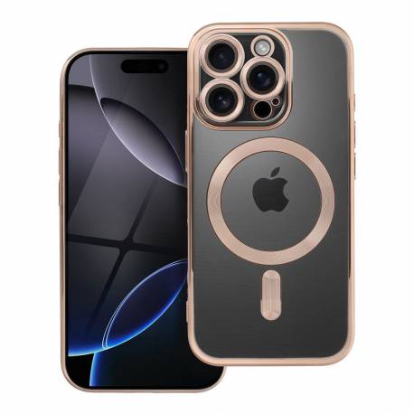Futerał Electro Mag Cover Kompatybilny Z Magsafe Do Iphone 16 Pro Brązowy