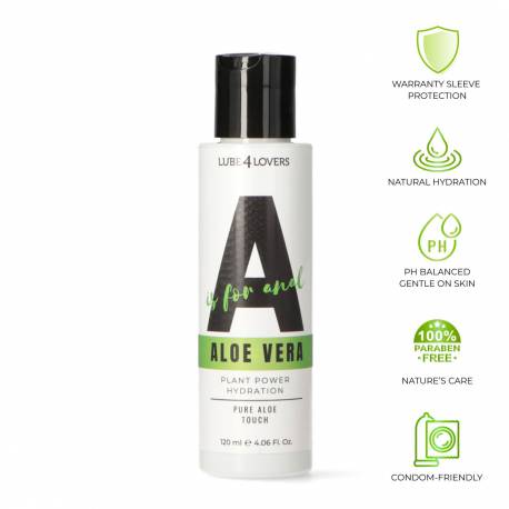 A Is For Aloe Vera – Anal Lubricant With Aloe 120 Ml