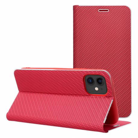Kabura Luna Book Carbon Do Iphone 17 Pro Czerwony
