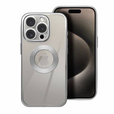Futerał Glam Do Iphone 17 Srebrny