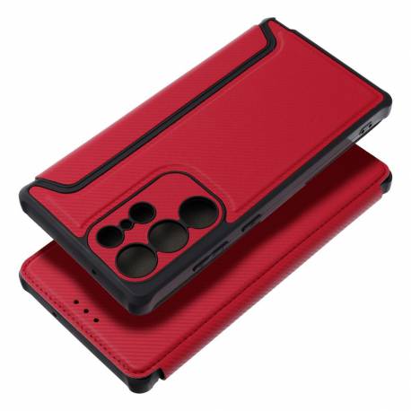 Kabura Razor Book Do Samsung A26 5G Czerwony