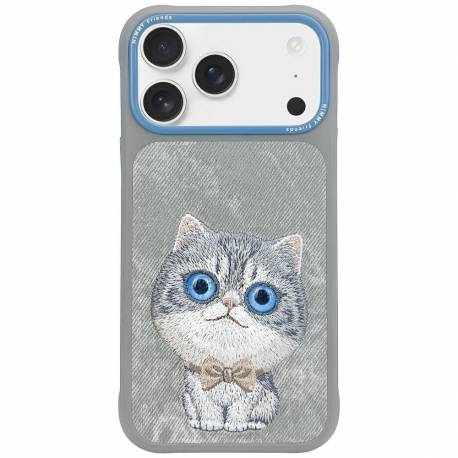 Nimmy Futerał Big Eyed Pet 2.0 Cat Do Iphone 17 Pro Szary