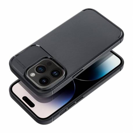 Futerał Carbon Premium Do Iphone 17 Pro Max Czarny