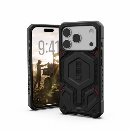 Uag Urban Armor Gear Futerał Monarch Pro Kompatybilny Z Magsafe Do Iphone 17 Pro Kevlar Black