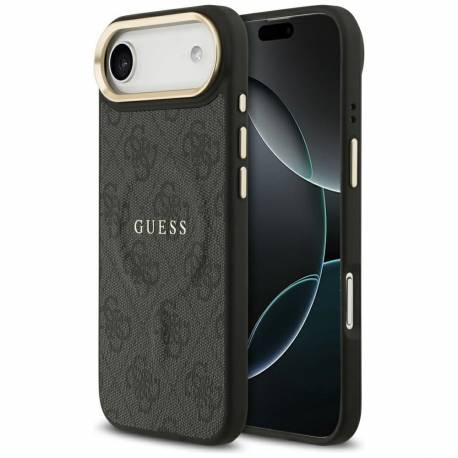Guess Futerał Do Iphone 17 Air Kompatybilny Z Magsafe Guhmp17Mp4Msegck (Pu 4G W/ Classic) Czarny