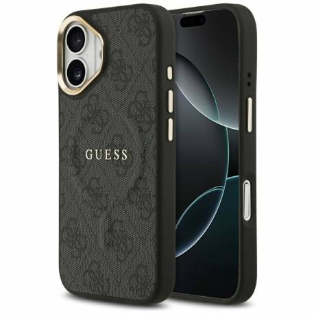 Guess Futerał Do Iphone 17 Kompatybilny Z Magsafe Guhmp17Sp4Msegck (Pu 4G W/ Classic) Czarny