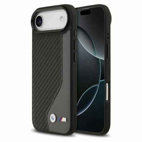 Bmw Futerał Do Iphone 17 Air Kompatybilny Z Magsafe Bmhmp17M25Pccscak (Pu Carbon Logo) Anthracite