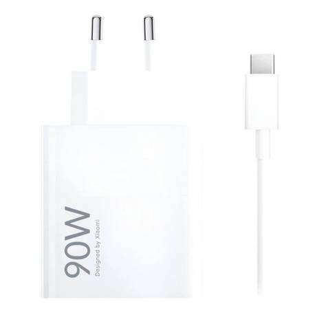 Xiaomi Oryginalna Ładowarka Sieciowa Usb A Qc3.0 3A 90W Mdy-15-Ek Biała Bulk
