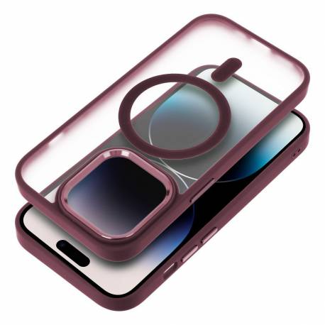 Futerał Matte Mag Cover Kompatybilny Z Magsafe Do Iphone 17 Czerwony