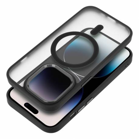 Futerał Matte Mag Cover Kompatybilny Z Magsafe Do Iphone 17 Pro Max Czarny