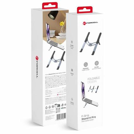 Forcell F-Grip Fold Stand H Pro Uchwyt Biurkowy Szary