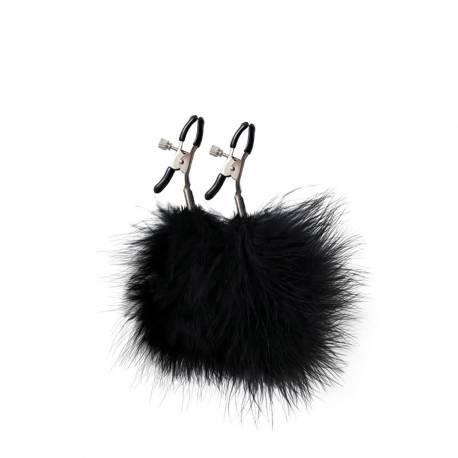Feather Nipple Clamps With Adjustable Pressure, And Soft Comfortable Pads