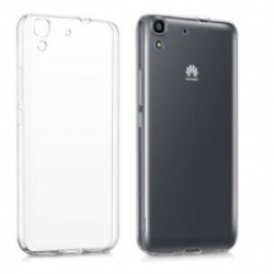Huawei Y6 - Etui slim clear case przeźroczyste